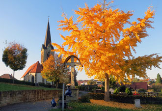 Auf dem Sickinger Friedhof - Allerheiligen 2013