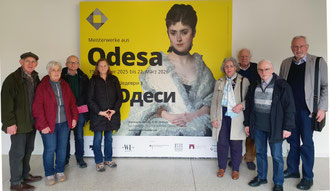 Der Heimatkreis besuchte die Ausstellung „Meisterwerke aus Odesa“ in Heidelberg