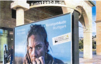 Wir besuchen die Ausstellung „THE hidden LÄND“ im Kunstgebäude in Stuttgart am 18.01.2025.