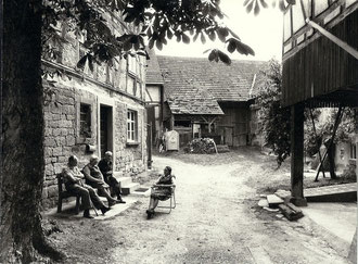 Idyll in der Oberen Gasse in Derdingen