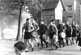 Spielmannszug der Hitlerjugend 1940