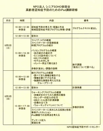 ☆せっかく予定していただきましたが会場が20名という満席状態で変更あり。