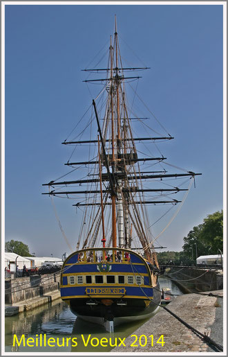 Hermione, Rochefort, La Fayette, Frégatte