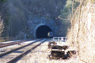 Blick Richtung Süden, Fahrtrichtung Pegnitz 