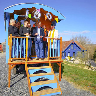 roulotte en bois
