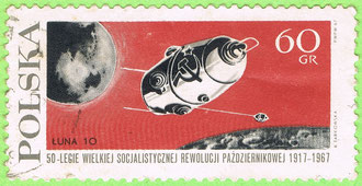 PL 1967 - 50-lecie Rewolucji: Luna 10