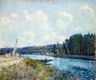 Alfred Sisley, Les Bords de l'Oise,