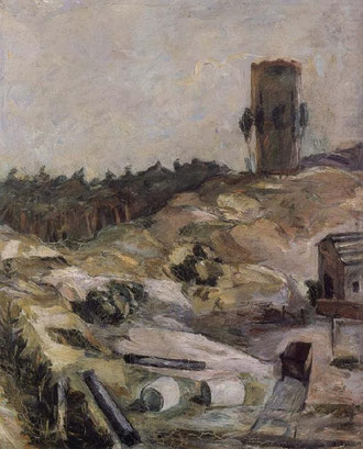 Max Beckmann Wasserturm bei Hermsdorf