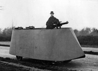 Simms Motor Motor War Car 1902