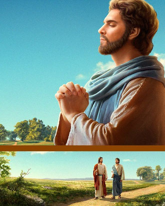 Imagem da Igreja do Deus Todo-Poderoso: Pedro e o Senhor Jesus