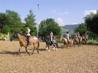 Miteinander und voneinander reiten lernen