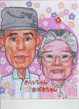 誕生日 似顔絵プレゼント