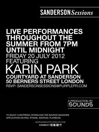 Karin Park | Sanderson Sessions