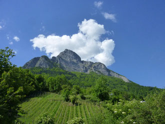 Gonzen, Nimbostratus, klettern Mehrseillängen, Rheintal