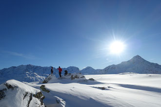 Skitour, Piz Grevasalvas, Engadin, Plaun da Lej