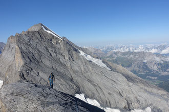 Fründenhorn SW Grat, Südwestgrat, Westgrat, Fründehorn, Fründenjoch, Zustieg, Doldorphin, Fründenhütte, Oeschinenseesjochhütte