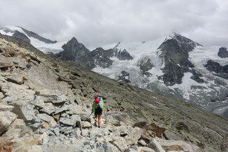 Zinalrothorn, Nordgrat, Mountethütte, Cabane du Grand Mountet