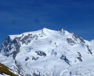 Zustieg, Monterosa Hütte, Schwarztor, Skitour,Schwärzegletscher, Dufourspitze, Nordend, Skihochtouren, Wallis