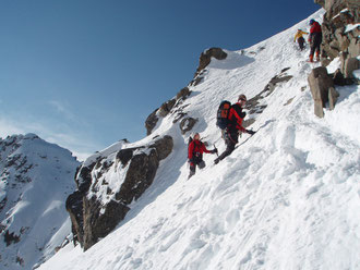 Skitour, Piz Kesch, Keschhütte, Engadin, Davos, Madulain, Porta d'Es-cha, Chamanna d'Es-cha