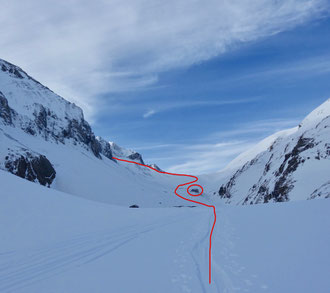 Skitour, Schweiz, Wildhorn, Wildhornhütte, Tagestour, Tagesskitour, Wildhorn an einem Tag, Lenk, BEO, Wildhornhütte, Chilchligletscher