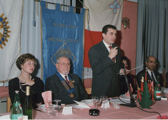 Anno rotariano 1992-1993 - Visita del Governatore Prof. Giuseppe Barbagallo Sangiorgi - Discorso del Presidente Salvatore Timpanaro - 19 dicembre 1992