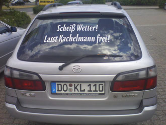 Scheiß Wetter! Lasst Kachelmann frei!