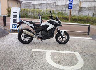 道の駅　須走　バイクは１台