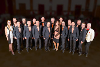 Das Danube Swing Orchestra und Petra Breith gastieren am 27. Juli 2013, um 19.30 Uhr, im Hof des Kultur- und Gemeindehauses Rohrendorf. Weinbauverein und Kulturgstettn Rohren-dorf sorgen für das leibliche Wohl. 