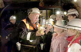 underground tour at Big Pit / courtesy of Photolibrary Wales