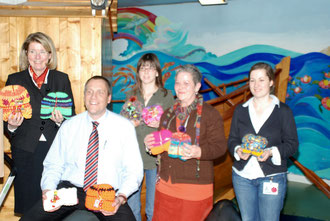 Frau Dr. Schuster, Prof. Bielack, Frau Dilger, Sonja Kroll, Frau Daniels