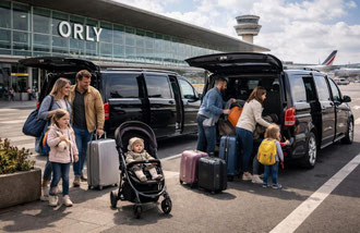 taxi avec siège bébé aéroport d'Orly