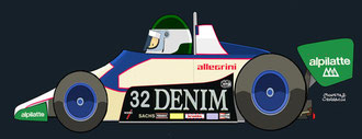 Jean-Pierre Jarier by Muneta & Cerracín