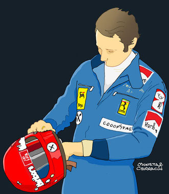Niki Lauda by Muneta & Cerracín
