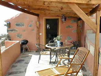 Ferienhaus auf der Finca Palo Alto im romantischer Umgebung von Guia de Isora auf Teneriffa