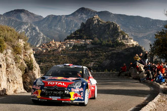 Sebastien Loeb se impuso por sexta vez el Rally de Montecarlo, primera prueba del Mundial de Rally 2012.