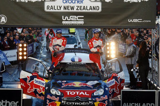 El piloto francés se llevó el triunfo en el Rally de Nueva Zelanda y permanece firme en su objetivo de alcanzar su noveno título mundial.