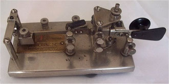 Vibroplex #6 "Lightning Bug" del 1927 - versione Nickel