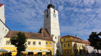 Wunderschöne Altstadt von Sibiu (Hermannstadt)