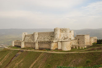 Crac des chevaliers, voyage à vélo en Syrie, bike touring