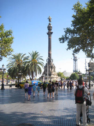 Columbus Denkmal in Barcelona