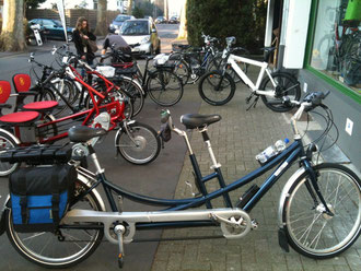 Dreirad für Erwachsene mit Elektromotor