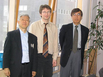 2006年1月フンボルト大学（ベルリン）にて