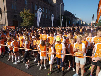 Kurz vor dem Start