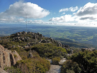 The view from Mt Arthur