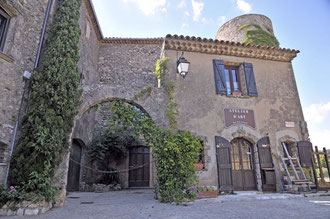 galerie d'art au vieux château