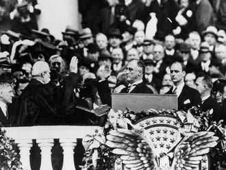 Franklin Roosevelt Bible 1933 Inauguration oath