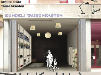 So soll der Tauschkasten aussehen.