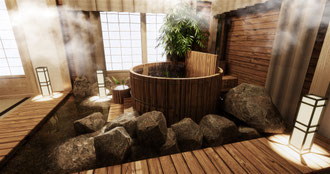 Ryokan - Onsen, © Istock.com/navamin keawmorakat