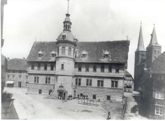 Rathaus Höxter 1900 © Stadt Höxter