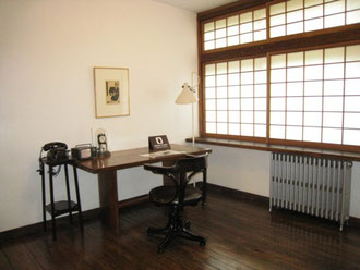 前川國雄の書斎にあった障子